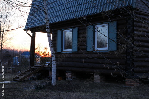 home, tree, cabin, nature © Леонид Филиппов