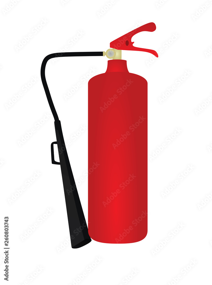 Fire extinguisher. vector illustration Fire extinguisher. vector illustration