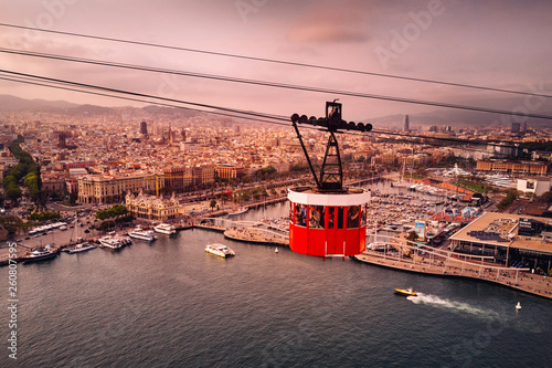 barcelona - Transbordador Aeri del Port' photo