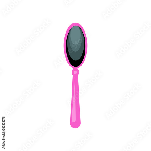 Mirror flat icon. Reflection, makeup, salon. Beauty concept. Vector illustration can be used for topics like accessories, boudoir, fashion