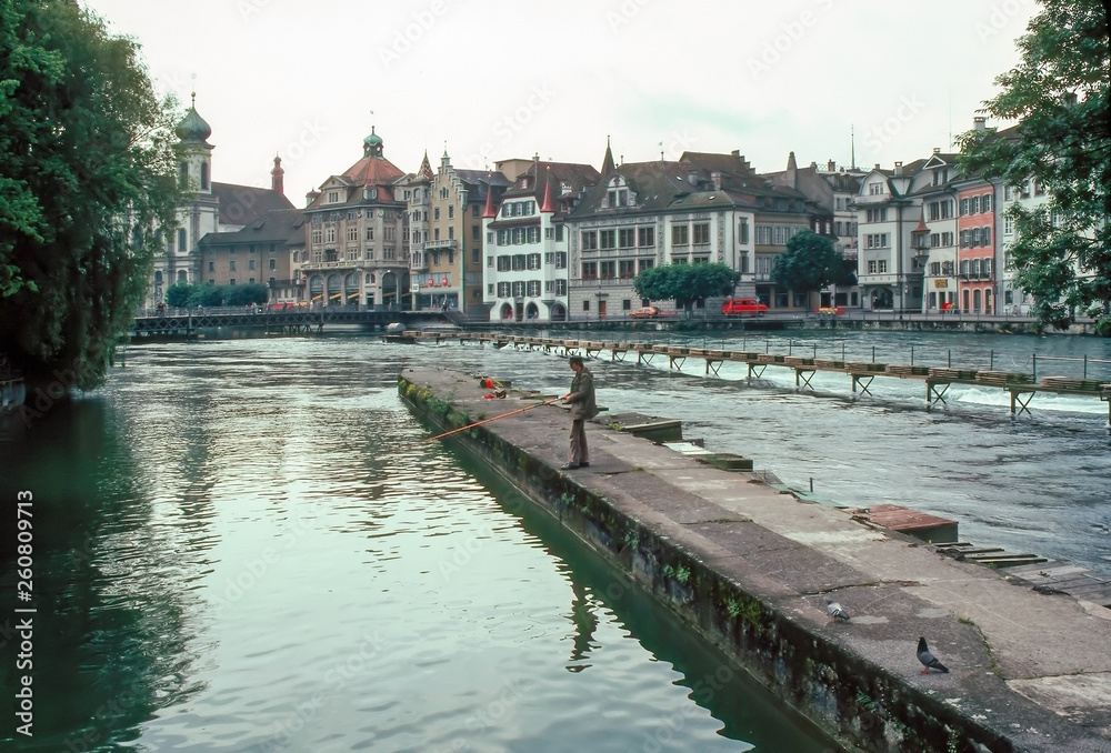 Fototapeta premium Lucern, Switzerland