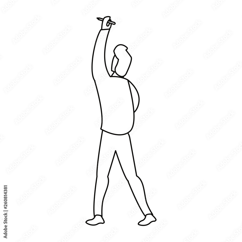 man standing gesture hands man standing gesture hands