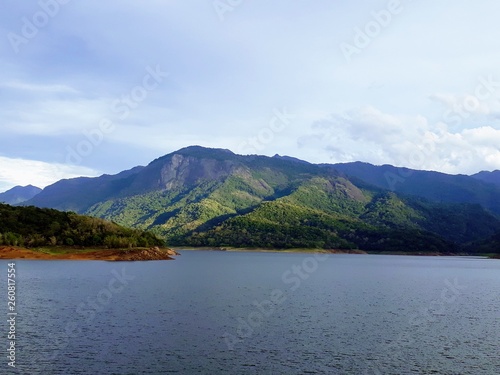 lake in the mountains