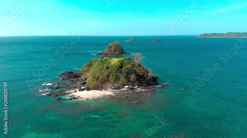 Twin Beach Philippines Island Flight