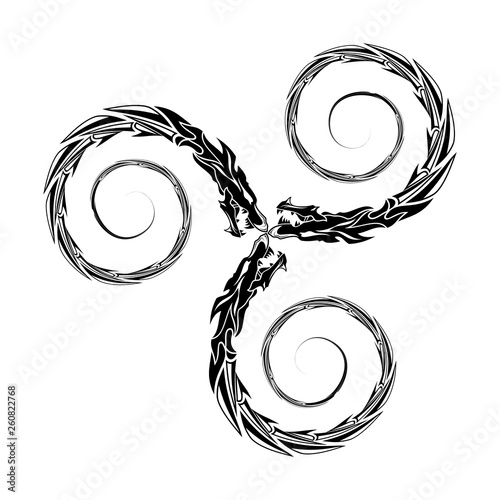 Dragon triskel 0001