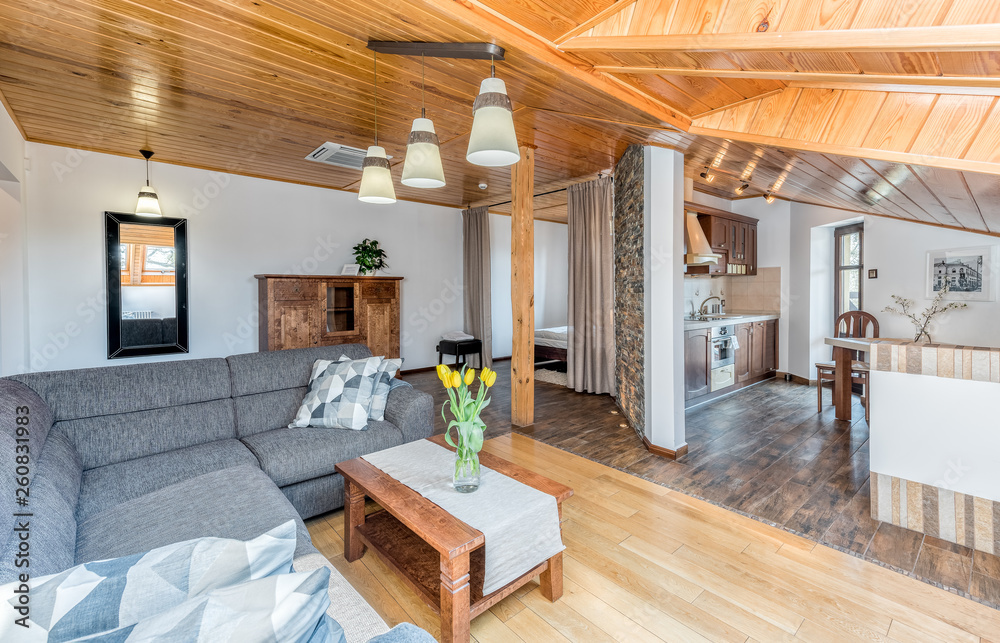 Obraz premium modern interior of a living room
