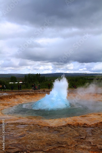 Geysir hot springs, Iceland