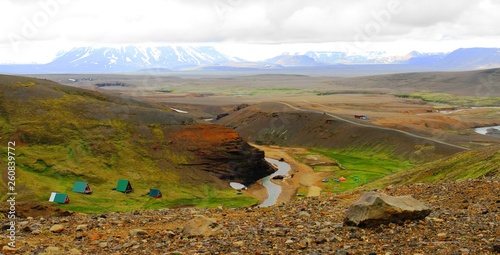 Hveradalir goethermal park, Kerlingarfjoll, Iceland photo