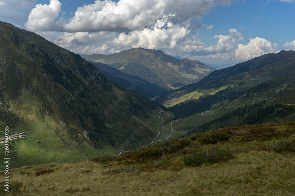 Trekking in Alps summer vacation Trekking in Alps summer vacation