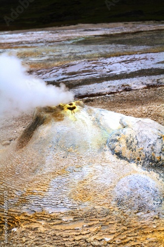 Hveravellir geothermal park photo