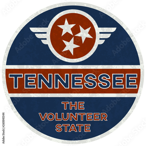 tennessee: the volunteer state | digital badge