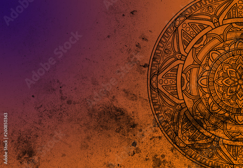 Mandala Template texture background