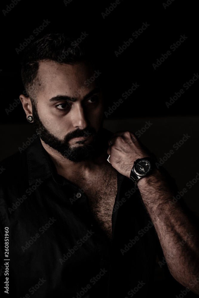Obraz premium Contrast Portrait Shot