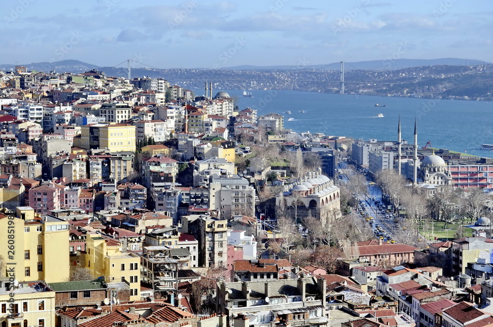 Obraz premium Aerial view of Istanbul, Turkey