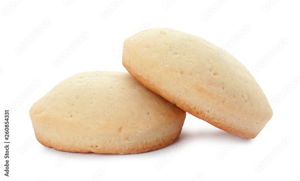 Tasty cookies for Islamic holidays isolated on white. Eid Mubarak Tasty cookies for Islamic holidays isolated on white. Eid Mubarak