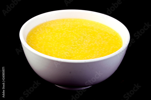 bowl of yellow rice