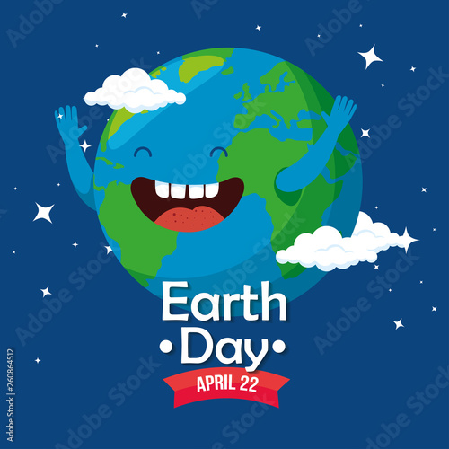 planet with teeth and arms to earth day