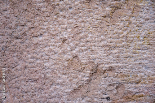 Rare vintage granite wall. Natural background texture.