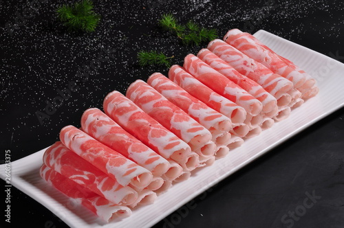 slices of ham