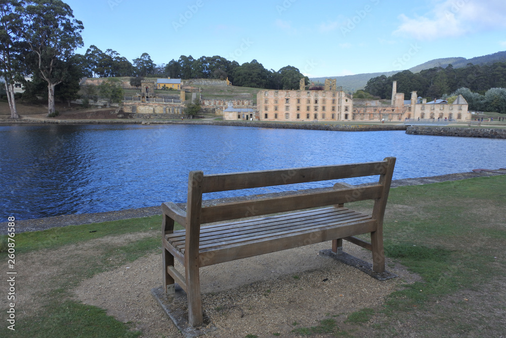 Port Arthur village historic site Tasmania Australia Port Arthur village historic site Tasmania Australia