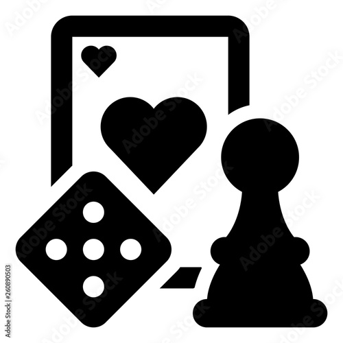 Game Room Vector Icon photo