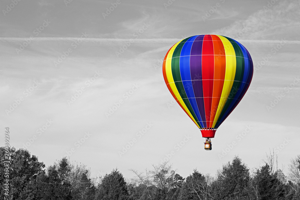 Fototapeta premium Floating through Air 