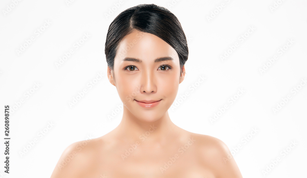 Beautiful Young asian Woman with Clean Fresh Skin Beautiful Young asian Woman with Clean Fresh Skin