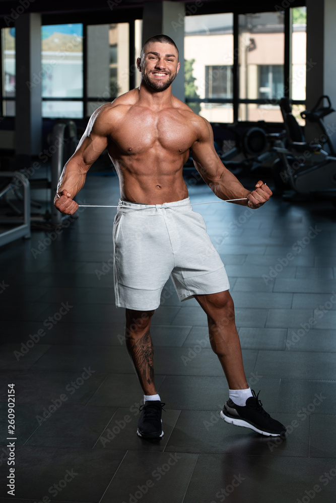 Standing Strong In Gym Standing Strong In Gym