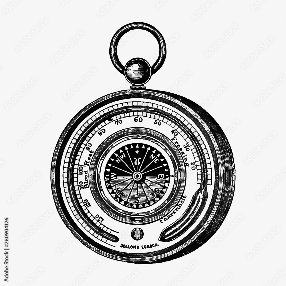 Aneroid Barometer Drawing Aneroid Barometer Drawing