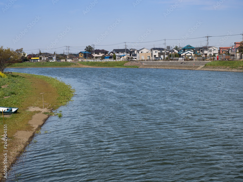 大落古利根川 堂面橋付近 大落古利根川 堂面橋付近