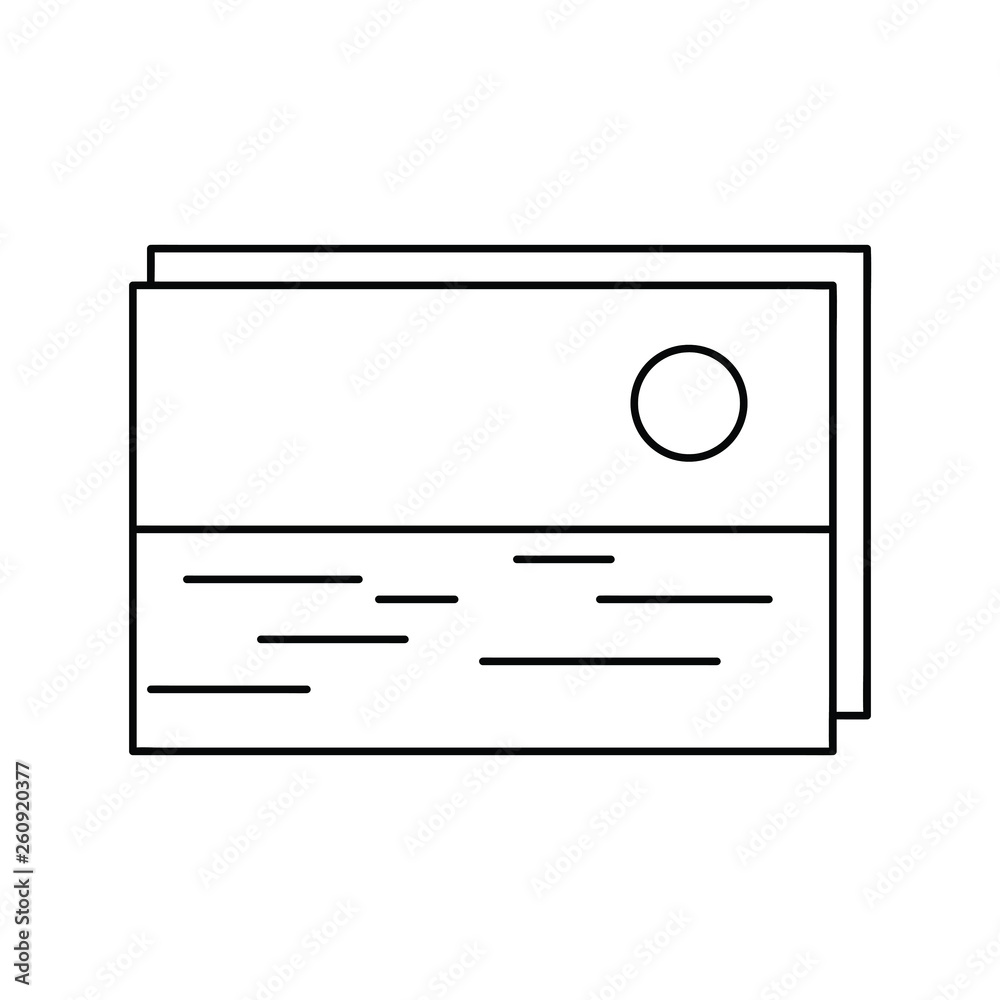 Photo gallery outline icon. Image gallery simple line vector icon Photo gallery outline icon. Image gallery simple line vector icon