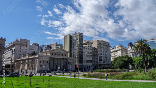 Buenos Aires the capital of Argentina, amazing megapolis in South America