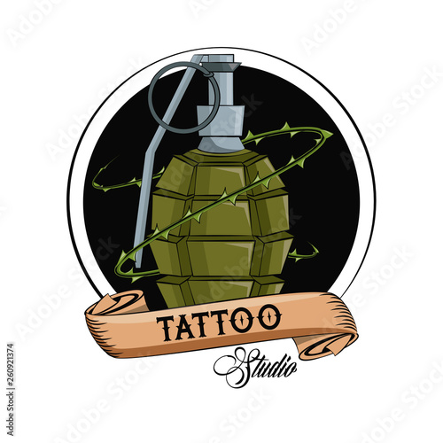 Tattoo studio old school