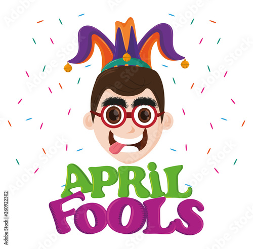 April fools day card