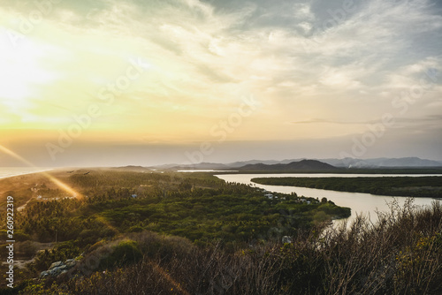 Sunset from the hill in Chacahua. Mexico © COSIMO
