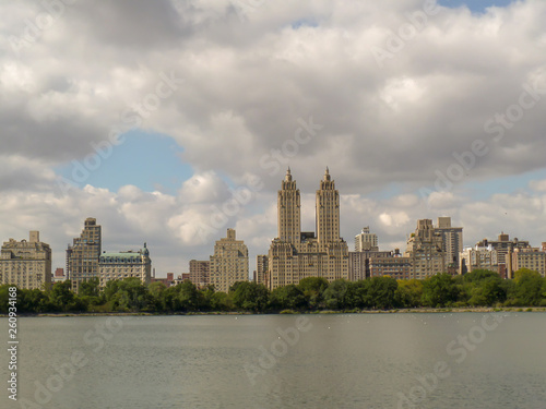 Fototapeta Naklejka Na Ścianę i Meble -  View of upper west side from Central Park