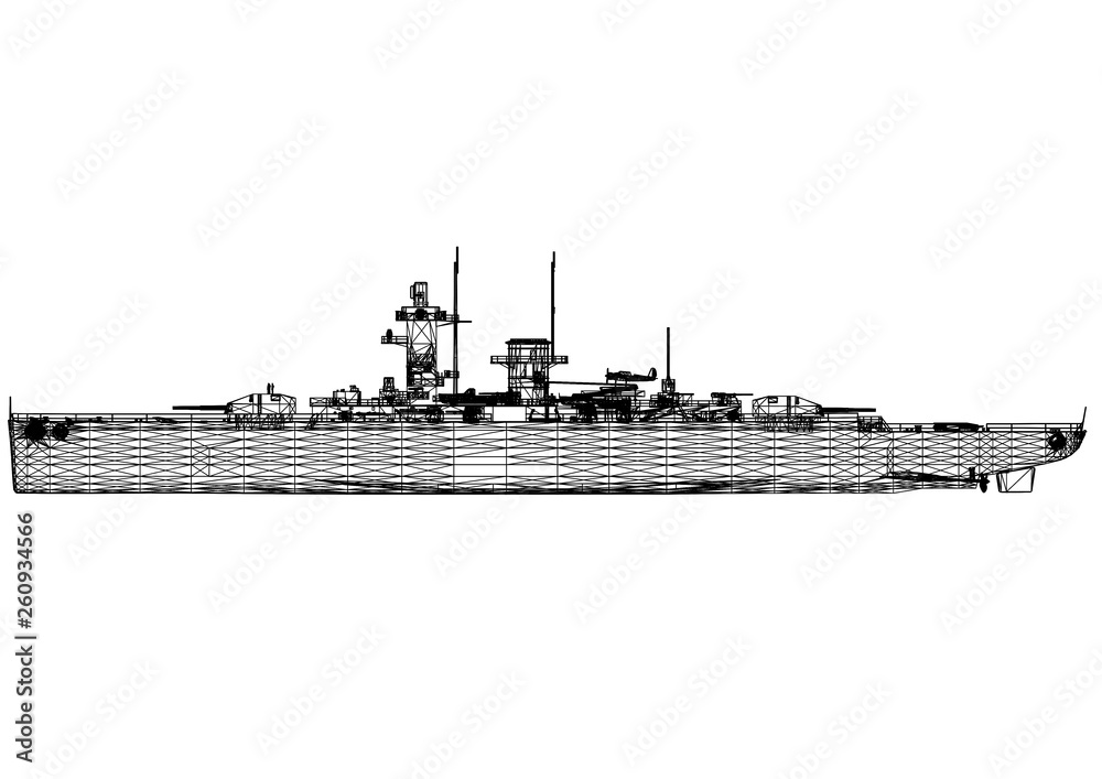 War ship