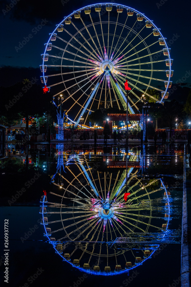 Ferris wheel in Nice, France
