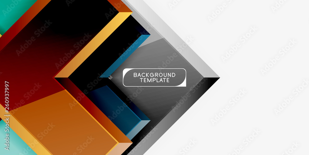 Abstract arrows composition background Abstract arrows composition background