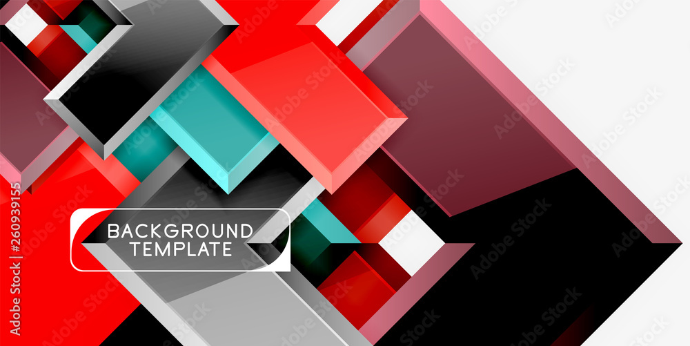 Abstract arrows composition background Abstract arrows composition background