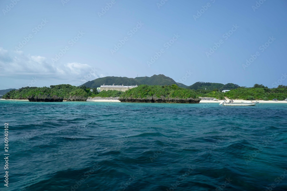 石垣島川平湾の風景