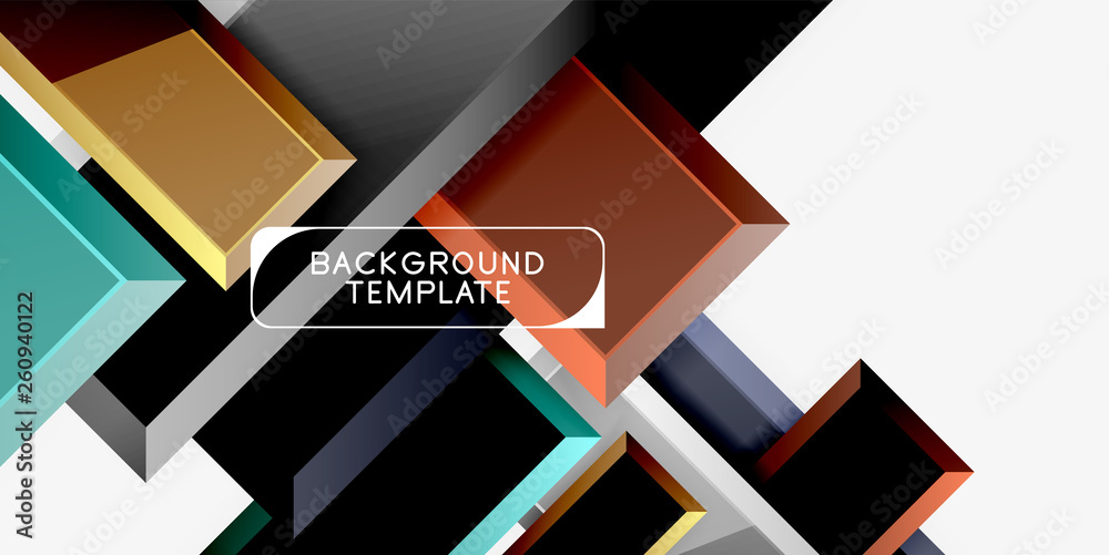 Glossy arrows background Glossy arrows background
