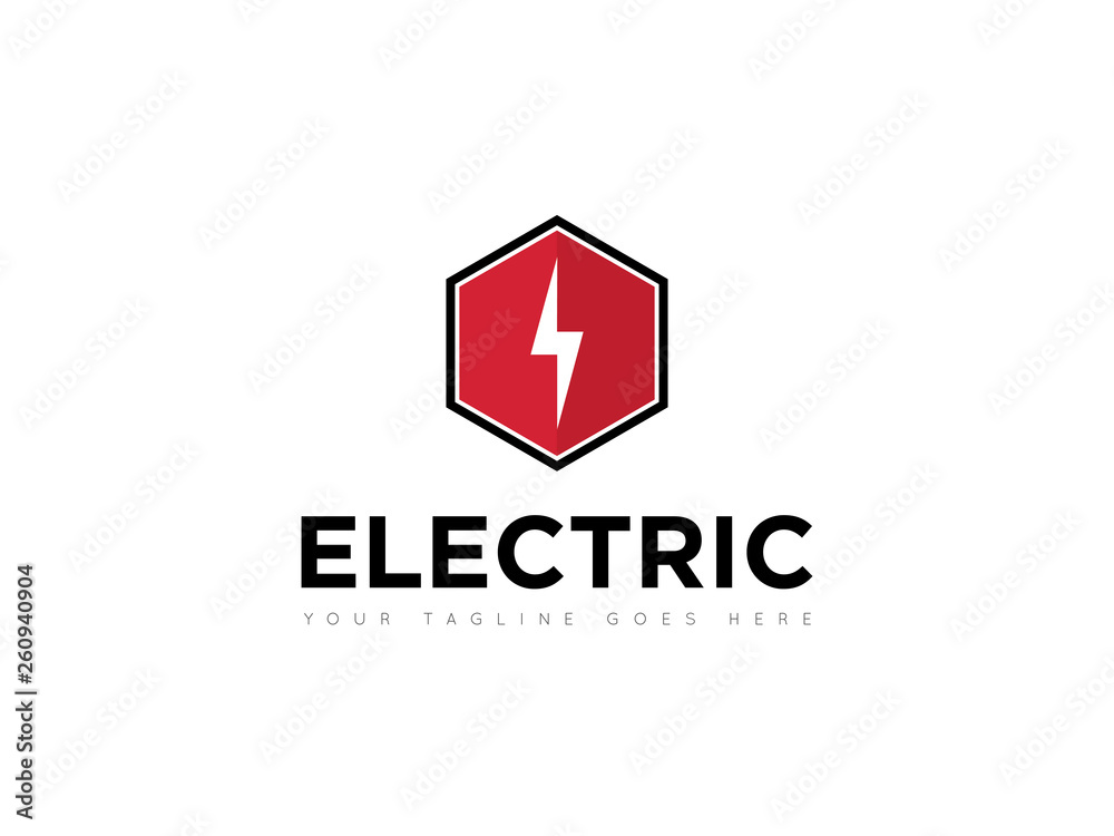 electric thunder storm logo and icon vector illustration design template electric thunder storm logo and icon vector illustration design template