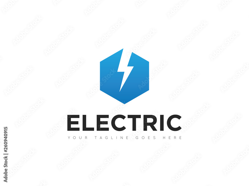electric thunder storm logo and icon vector illustration design template electric thunder storm logo and icon vector illustration design template