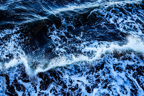 waves on the surface of water