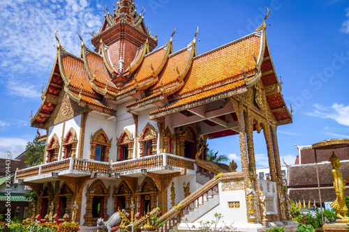 Wat Buppharam temple, Chiang Mai, Thailand