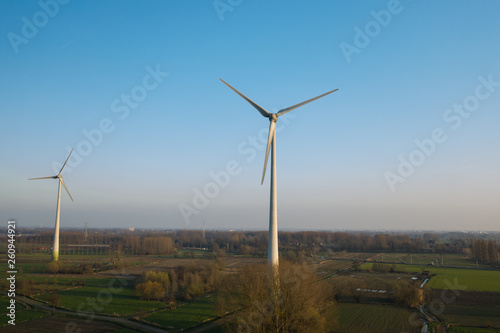Wind turbines in Belgium