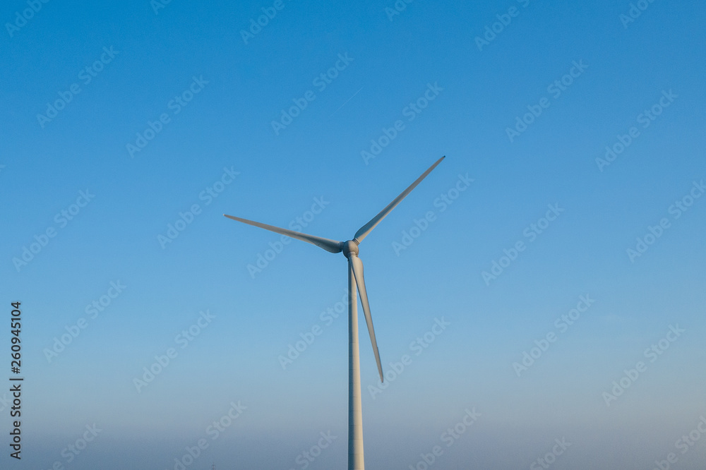 Wind turbine close-up Wind turbine close-up