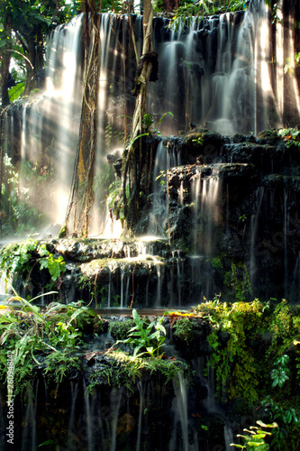 Fototapeta Naklejka Na Ścianę i Meble -  waterfall in the jungle of Thailand