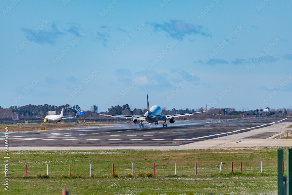 Aviones. Aterrizaje y despegue